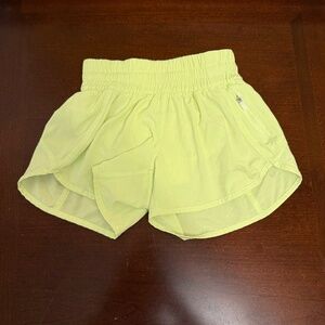 Lululemon Tracker Short 4” (Size 4) Faded Zap EUC